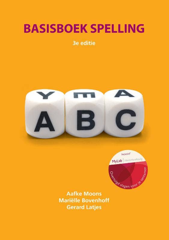 Basisboek spelling met MyLab NL toegangscode