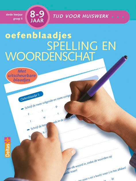 Oefenblaadjes - Spelling en woordenschat - groep 5