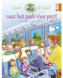 Ssst... ik lees! naar het park voor pret!  (AVI 1 - AVI nieuw M3)