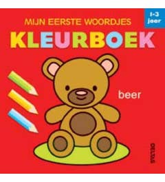 Mijn eerste woordjes kleurboek 1-3 jaar