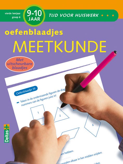 Tijd voor huiswerk - Oefenblaadjes meetkunde (9-10 j.)
