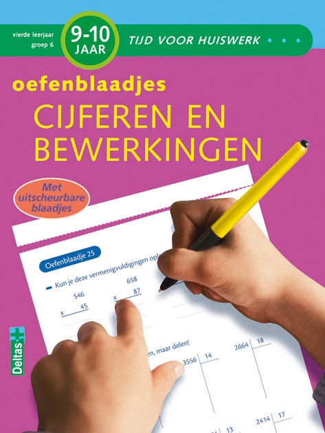 Oefenblaadjes - cijfers en bewerkingen - groep 6