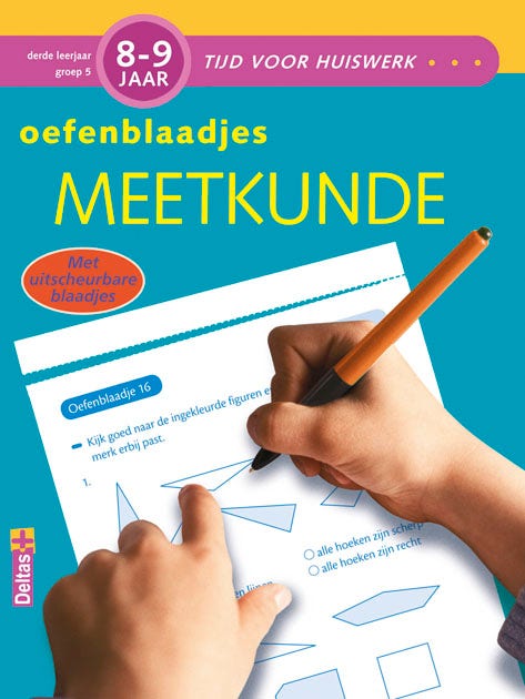Tijd voor huiswerk - Oefenblaadjes meetkunde (8-9 j.)