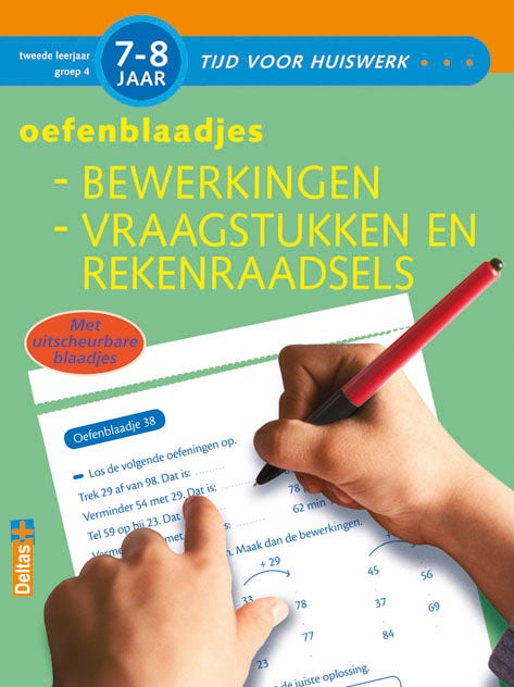 Oefenblaadjes- bewerkingen, vraagstukken en rekenraadsels