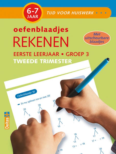 Oefenblaadjes - rekenen tweede trimester - groep 3