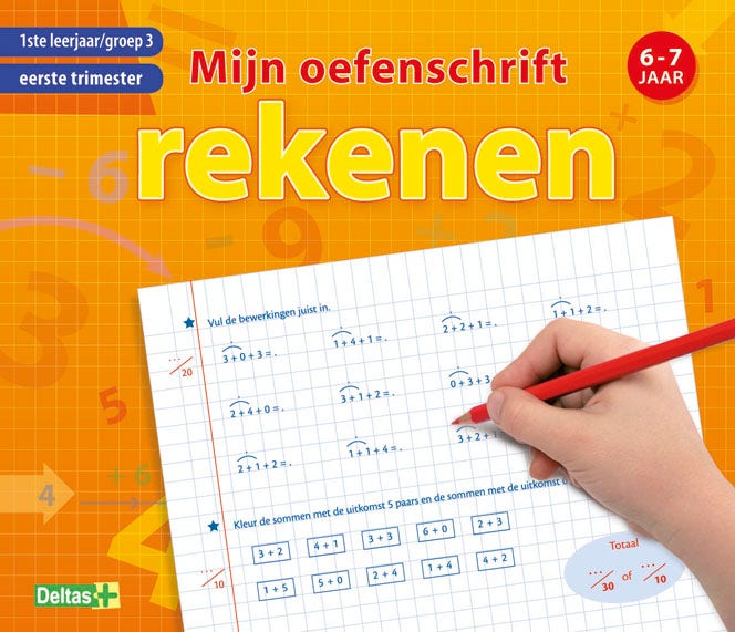 Mijn oefenschrift rekenen - groep 3 - 1e trimester