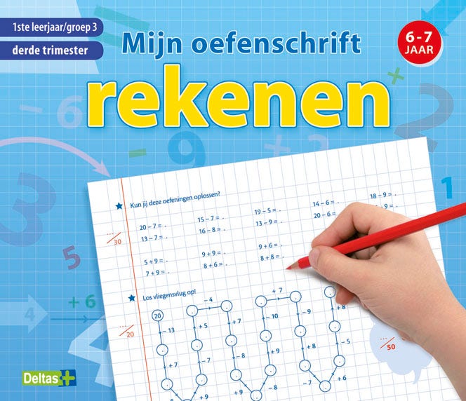 Mijn oefenschrift rekenen - groep 3 - 3e trimester