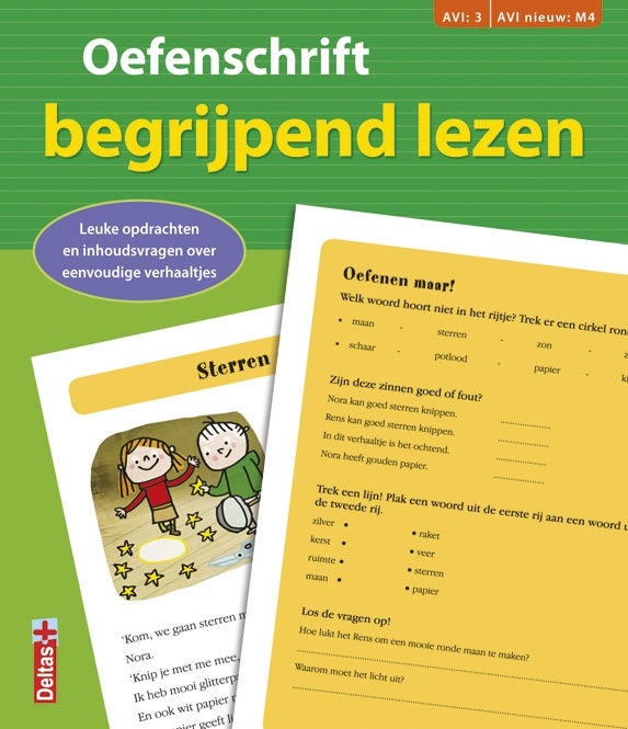 Oefenschrift begrijpend lezen - AVI: M4