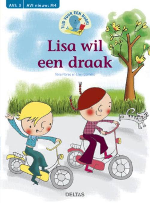 Tijd voor een boek! Lisa wil een draak - AVI: M4