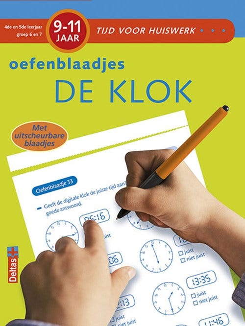 Oefenblaadjes De klok - groep 6 en 7
