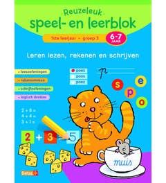 Speel- en leerblok - leren lezen, rekenen en schrijven - groep 3