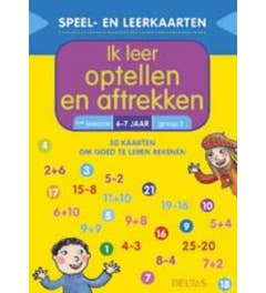 Speel- en leerkaarten - Ik leer optellen en aftrekken (6-7 j.)