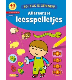 Zo leuk is oefenen! Allereerste leesspelletjes - groep 1