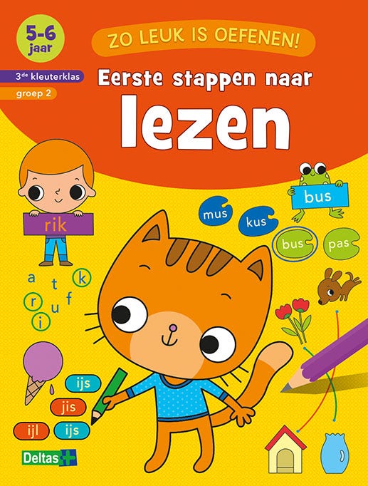 Zo leuk is oefenen! Eerste stappen naar lezen