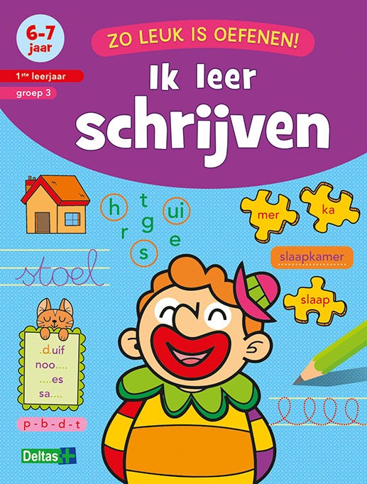 Zo leuk is oefenen! Ik leer schrijven