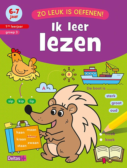 Zo leuk is oefenen! Ik leer lezen