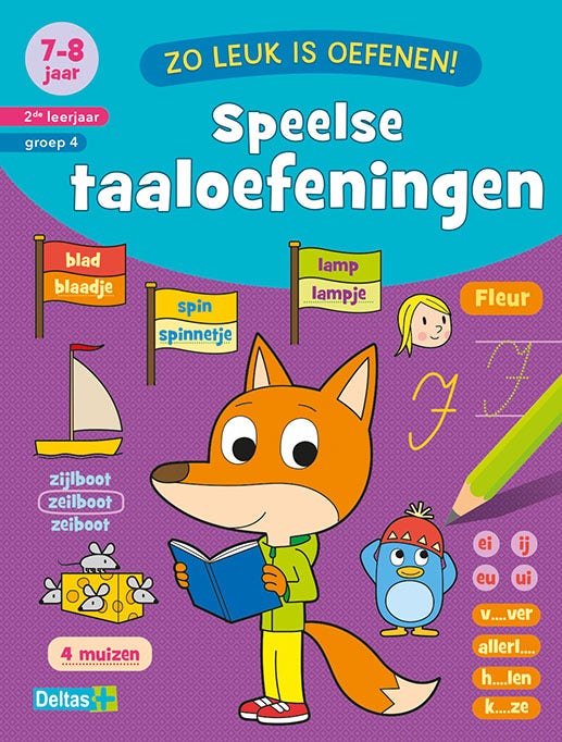Zo leuk is oefenen! Speelse taaloefeningen