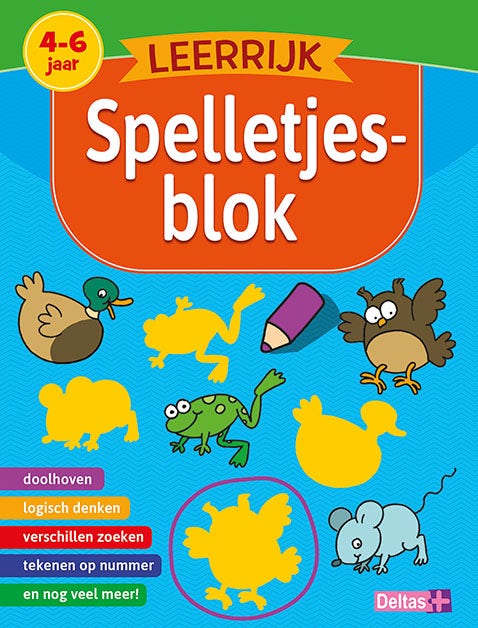 Leerrijk - Spelletjesblok (4-6 j.)