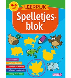 Leerrijk - Spelletjesblok (4-6 j.)