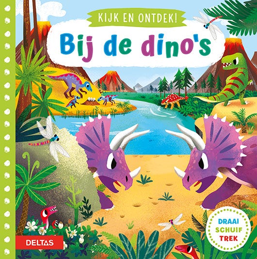 Kijk en ontdek! Bij de dino's