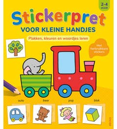 Stickerpret voor kleine handjes 2-4 jaar