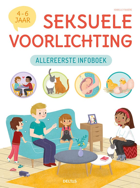 Allereerste infoboek Seksuele voorlichting 4-6 jaar