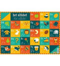 Educatieve onderleggers - Het alfabet