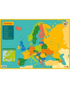 Educatieve onderleggers - Kaart Europa