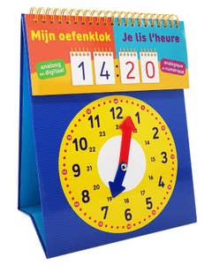Mijn oefenklok / Je lis l'heure