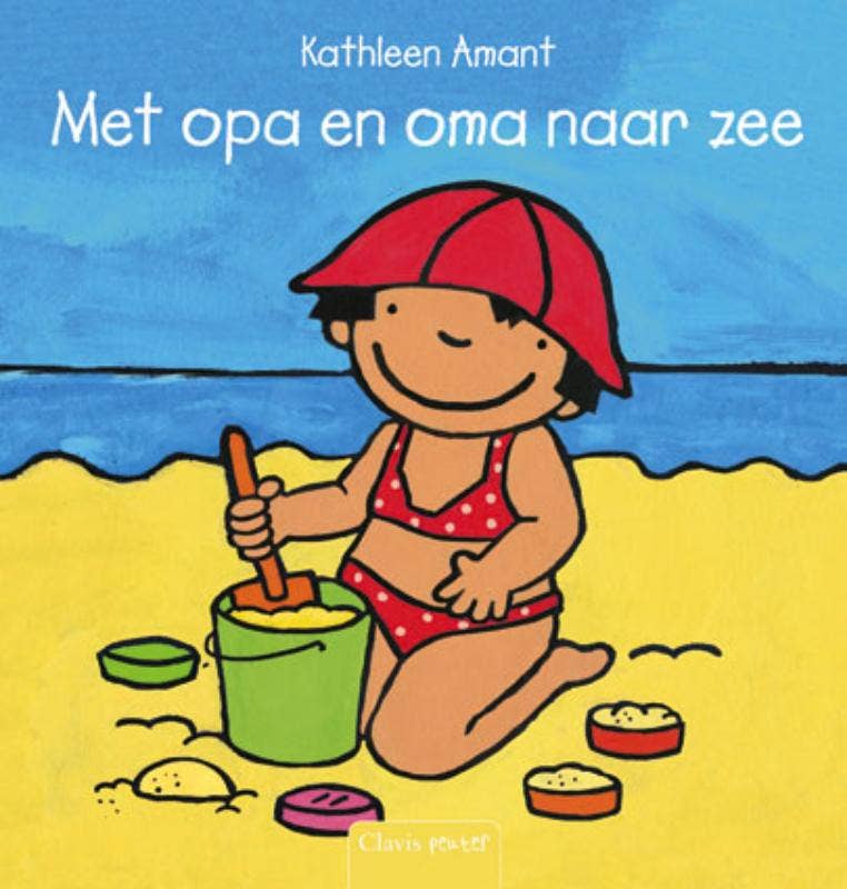 Met oma en opa aan zee