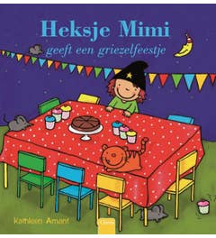 Heksje Mimi geeft een griezelfeestje