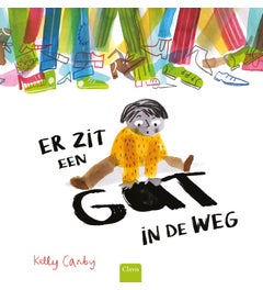 Er zit een gat in de weg