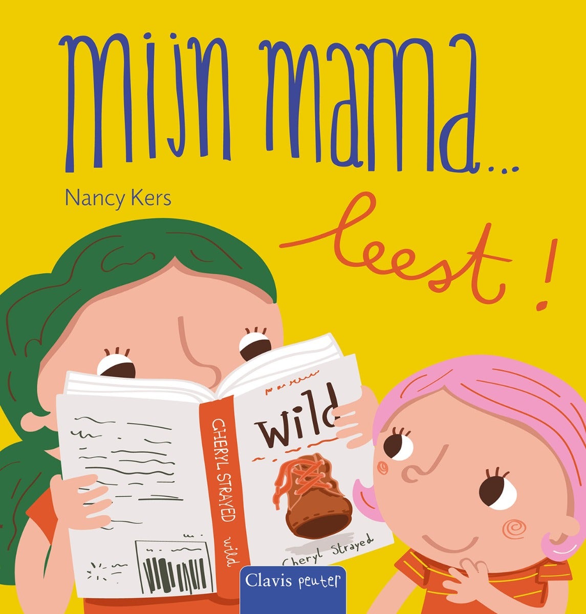 Mijn mama... leest!