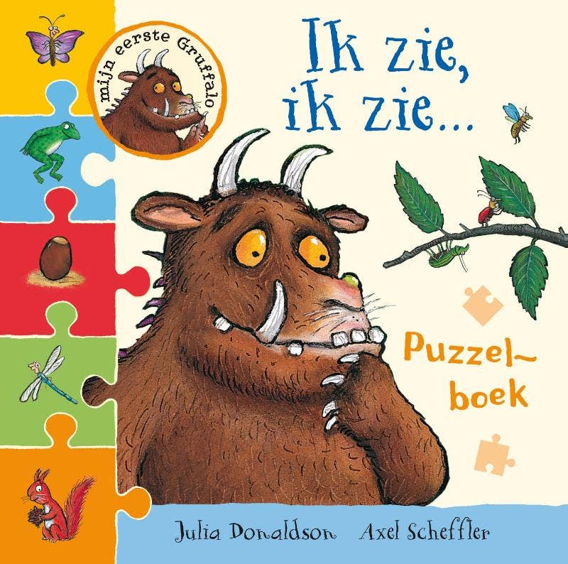 Ik zie; ik zie.. Gruffalo puzzelboek