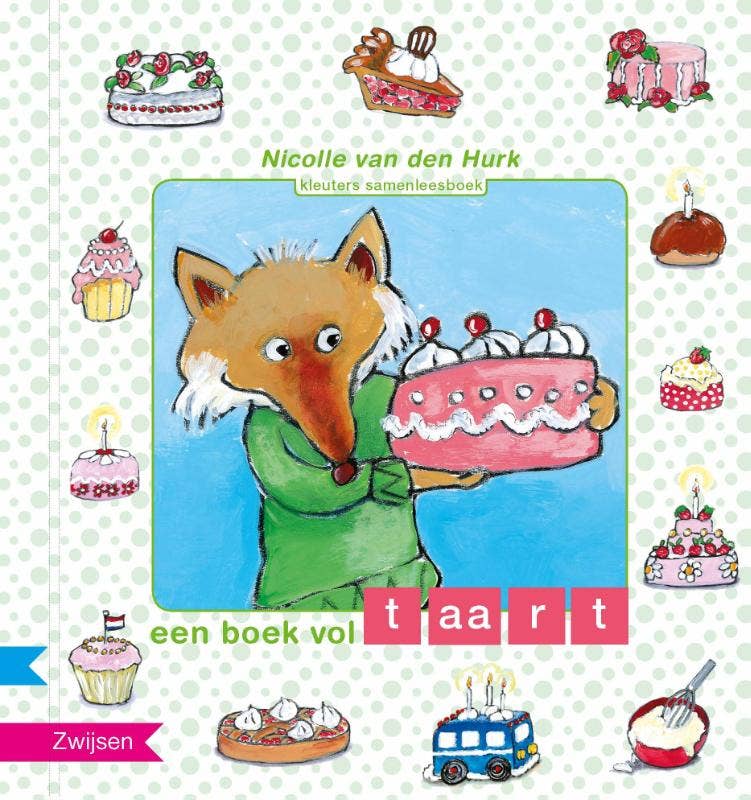 Kleuters samenleesboek - Een boek vol taart