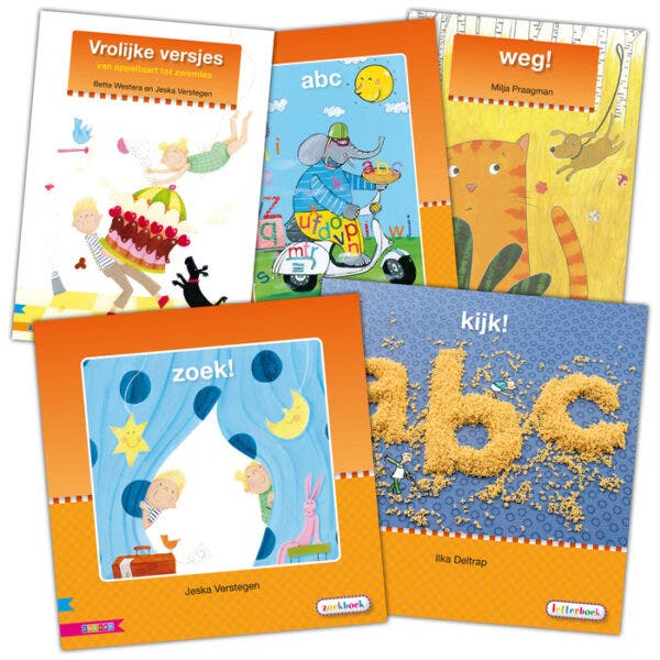 Veilig leren lezen - Pakket leesboeken kim-versie kern Start (5 titels)