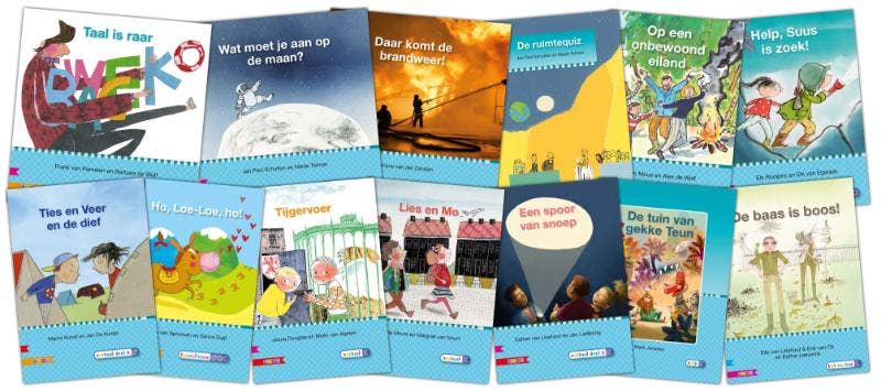 Veilig leren lezen - Pakket leesboeken kim-versie kern afsluiting (13 titels)