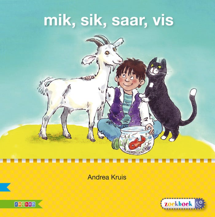 Veilig leren lezen - Mik; Sik; Saar; Vis AVI S