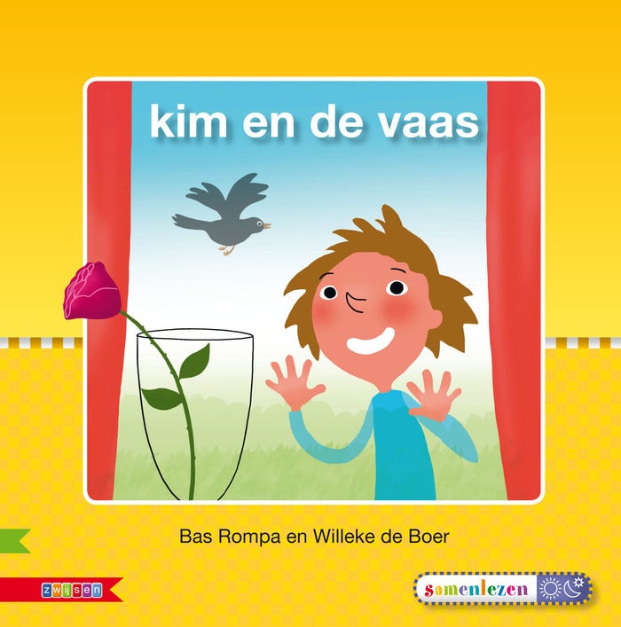 Veilig leren lezen - Kim en de vaas AVI S M 3