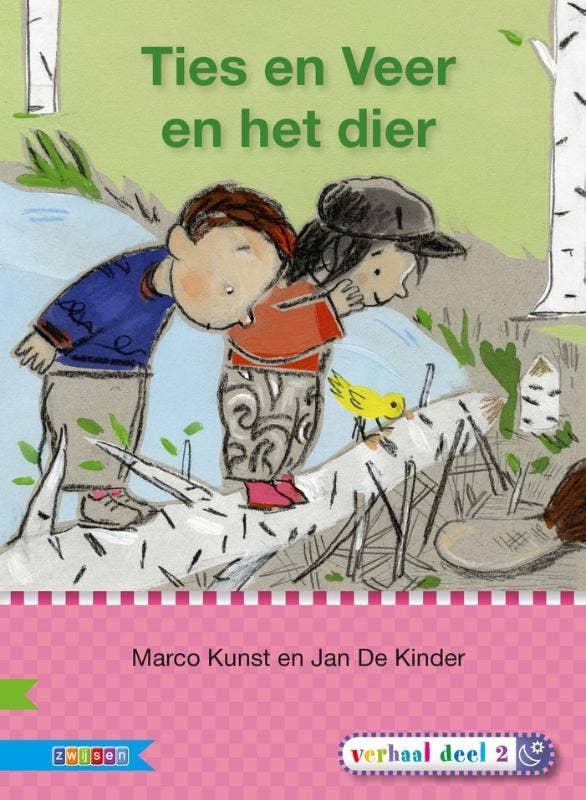 Veilig leren lezen - Ties en Veer en het dier AVI M3