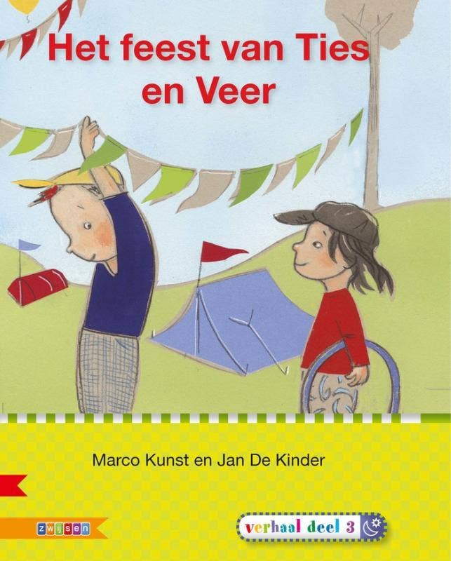 Veilig leren lezen - Het feest van Ties en Veer AVI M3
