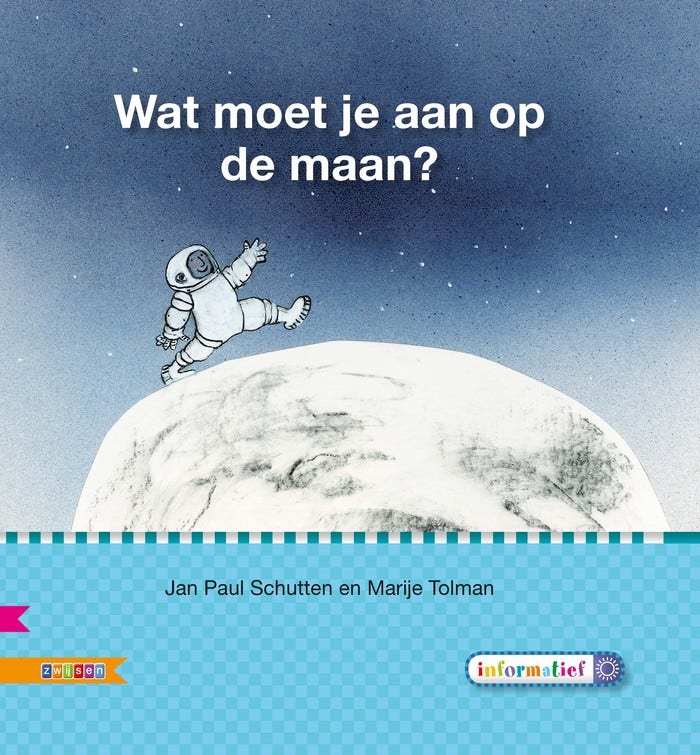 Veilig leren lezen - Wat moet je aan op de maan?
