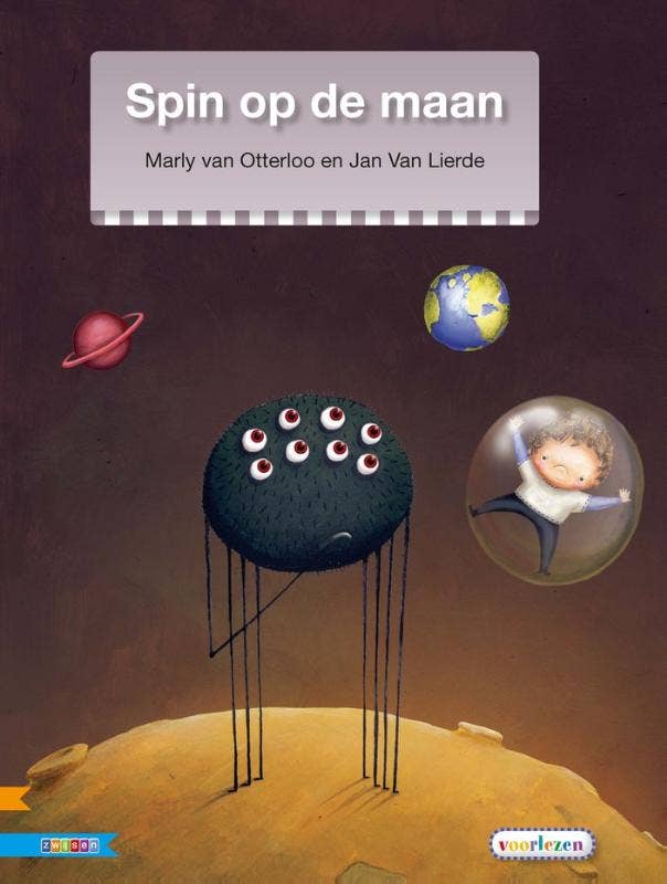 Veilig leren lezen - Spin op de maan
