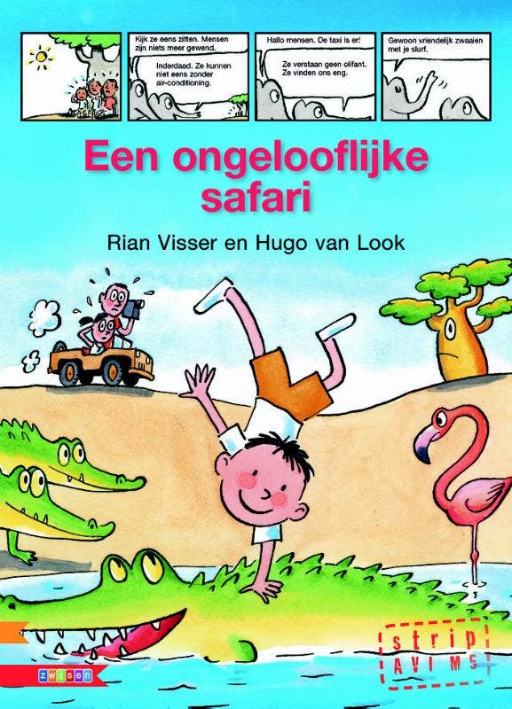 Leesserie Estafette - Een ongelooflijke safari