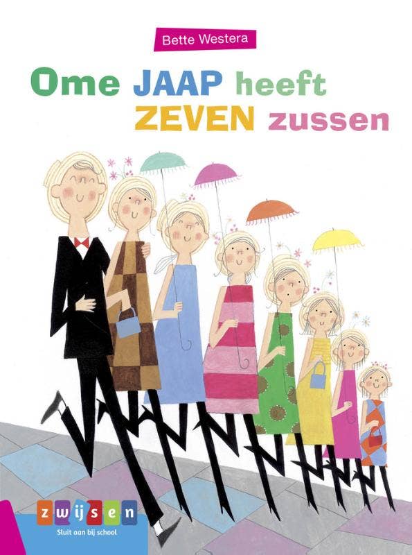 Leesserie Estafette - Ome Jaap heeft zeven zussen