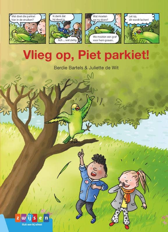 Leesserie Estafette - Vlieg op; Piet Parkiet!