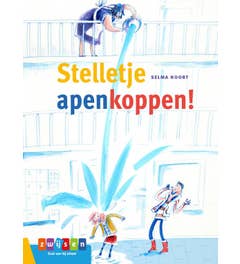 Leesserie Estafette - Stelltje apenkoppen!