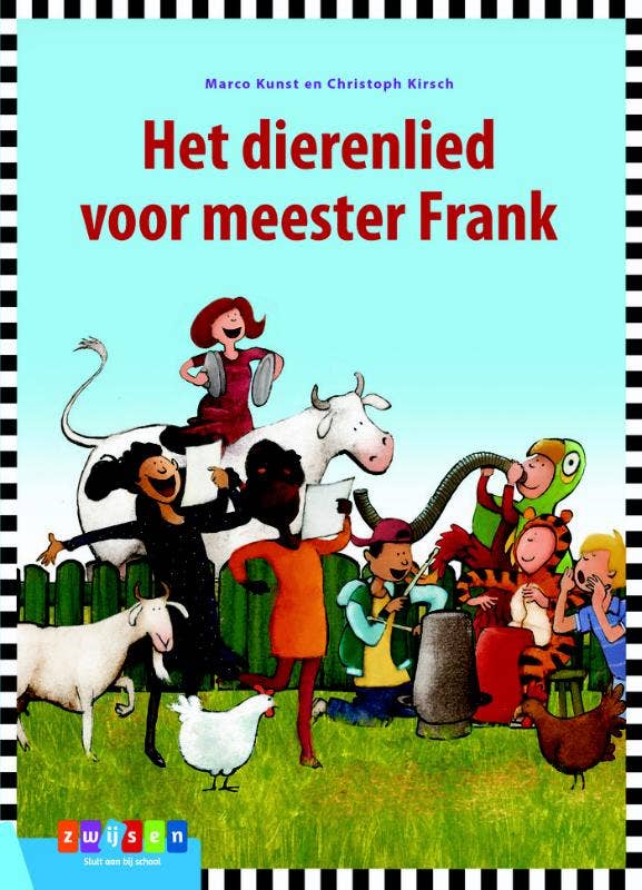 Leesserie Estafette - Het dierenlied voor meester Frank