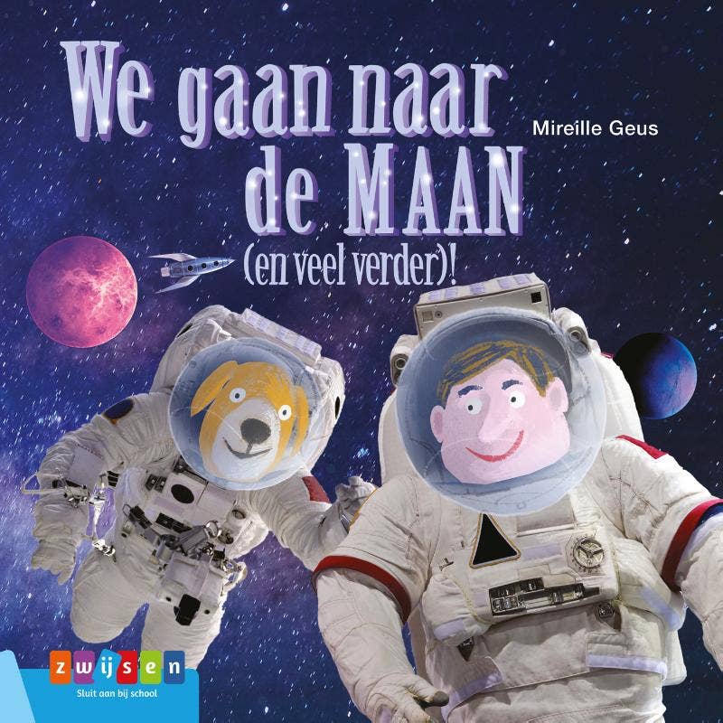 Leesserie Estafette - We gaan naar de maan (en veel verder)