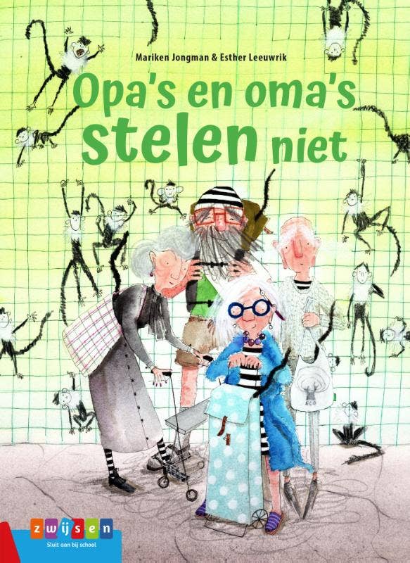 Leesserie Estafette - Opa's en oma's stelen niet